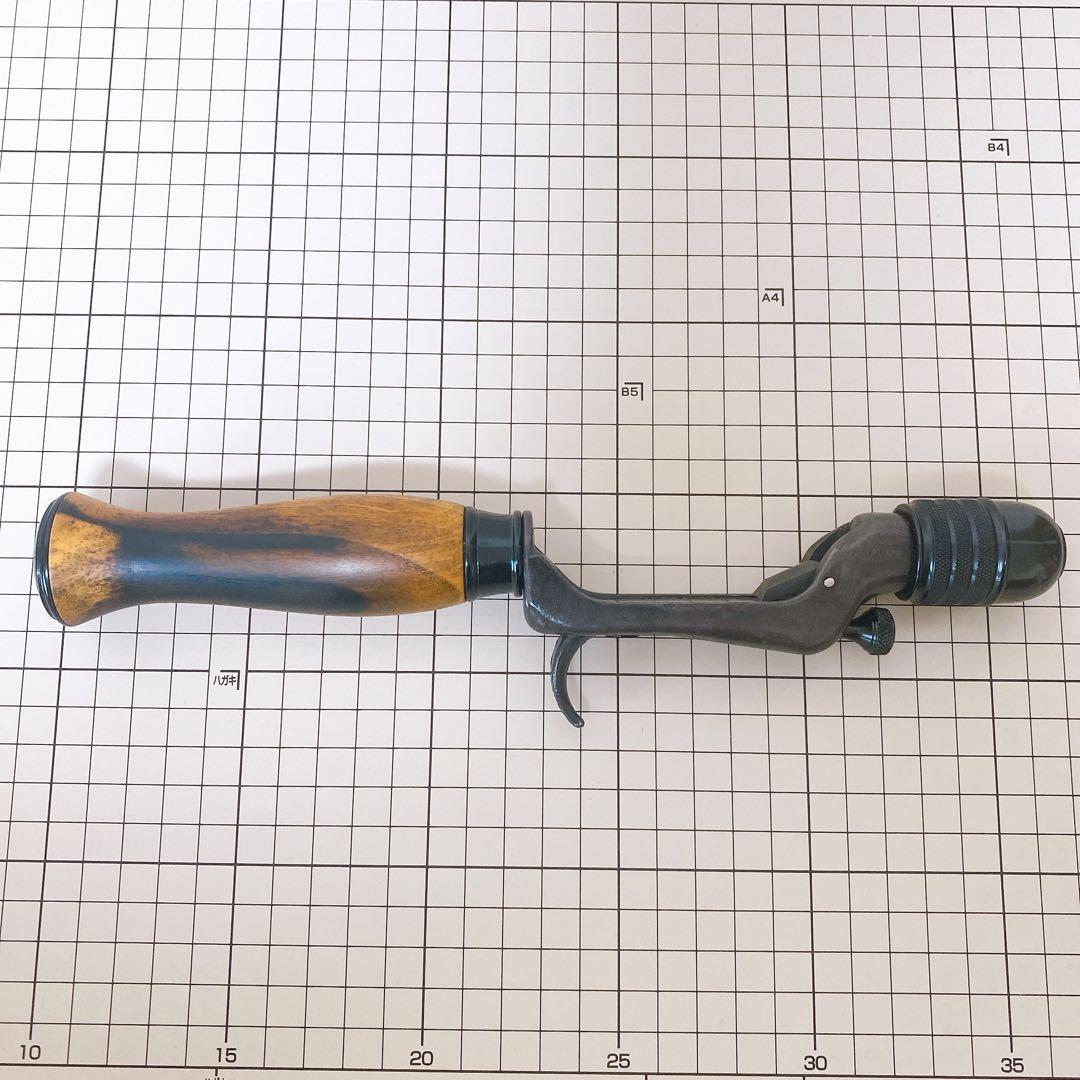 Bass★Fishing　田村釣具　黒柿　オールアングルグリップ