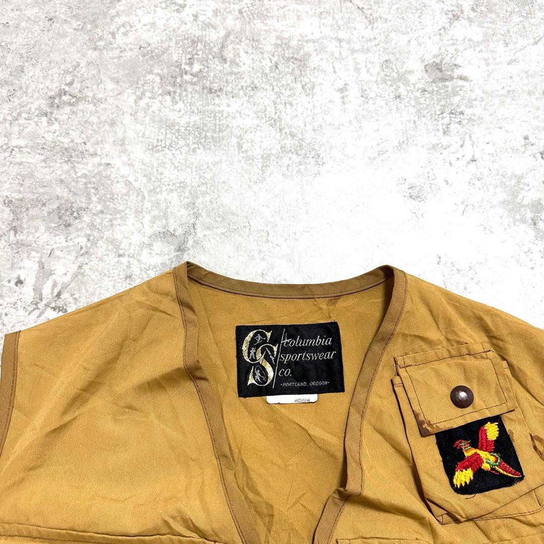 60'S コロンビア Columbia 黒タグ ハンティングベスト