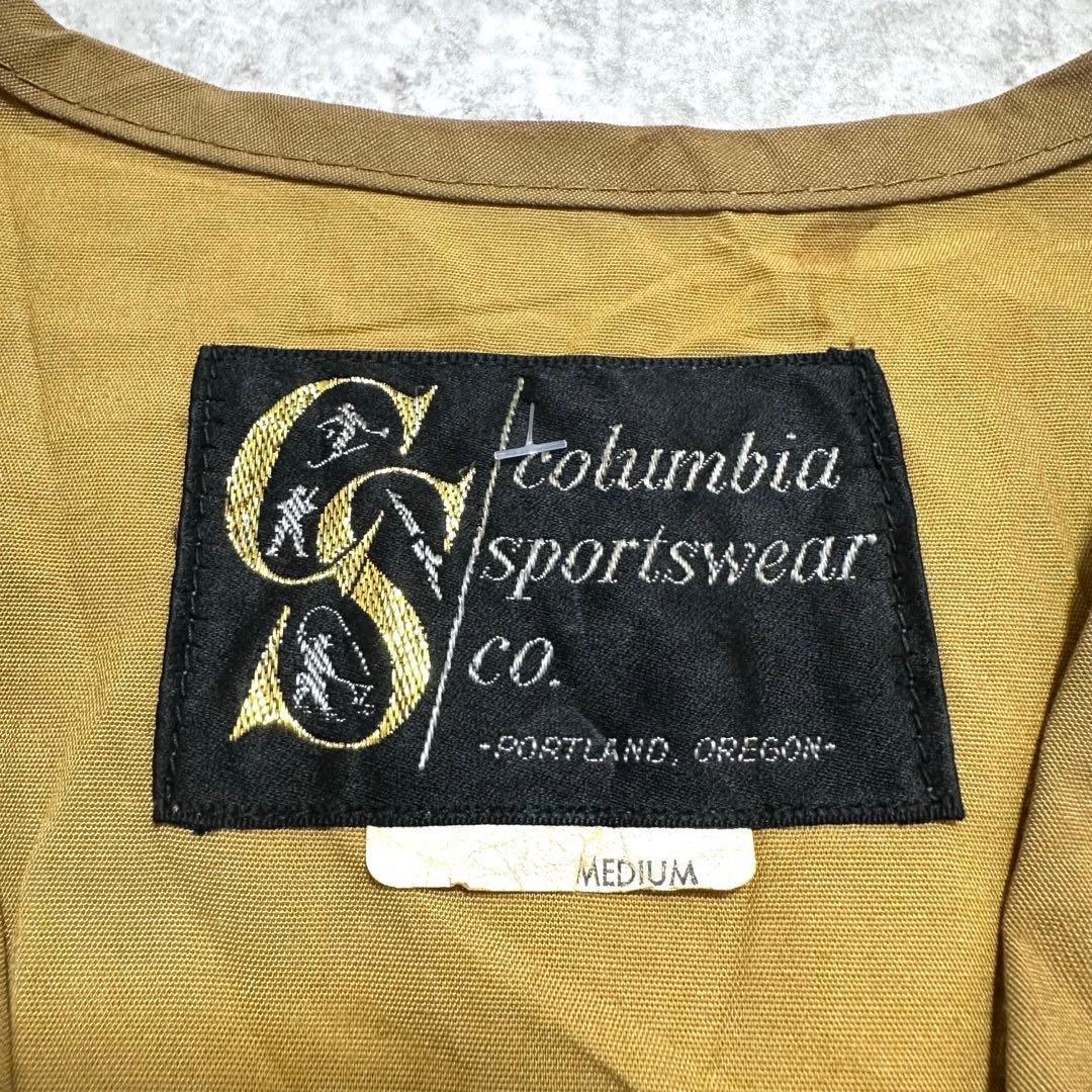 60'S コロンビア Columbia 黒タグ ハンティングベスト
