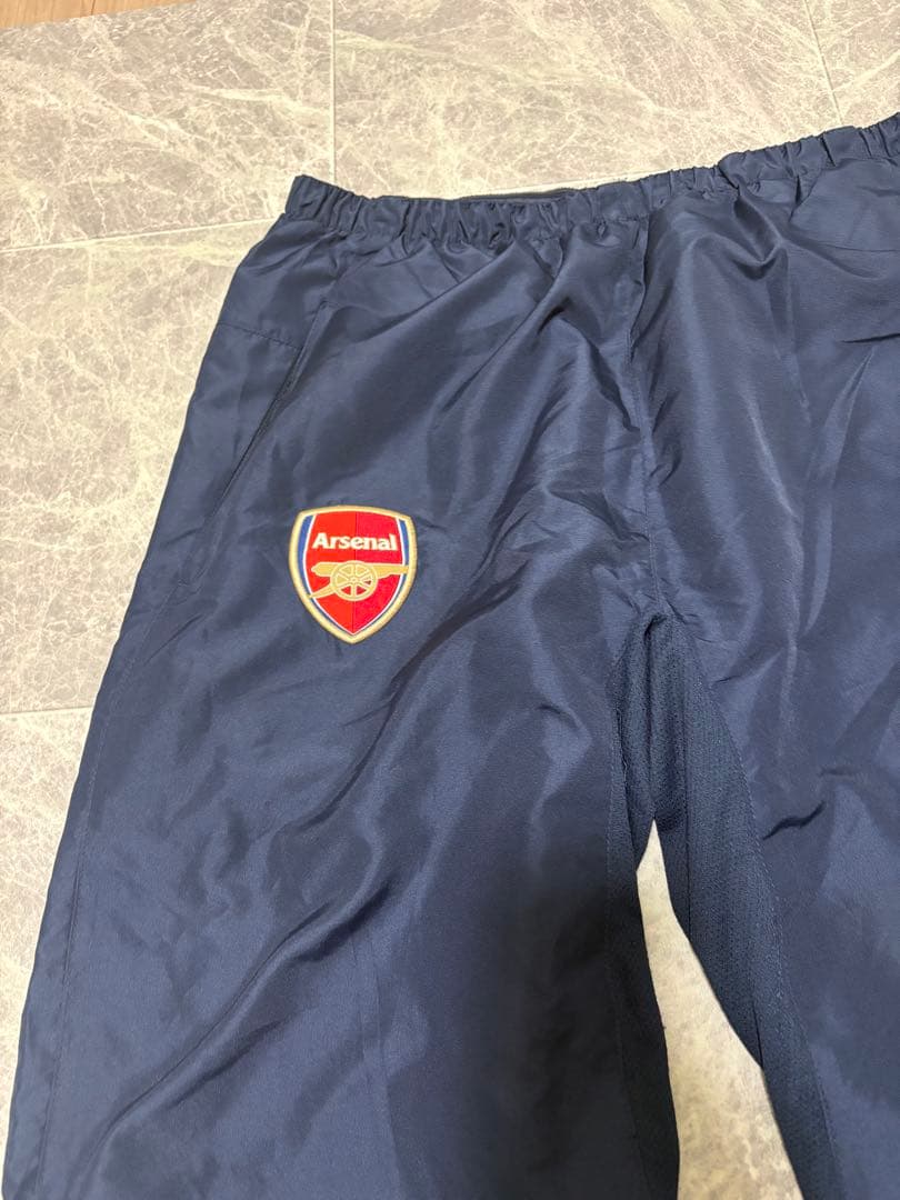 00s NIKE Arsenal トラックパンツ ナイロンパンツ 刺繍ロゴ L