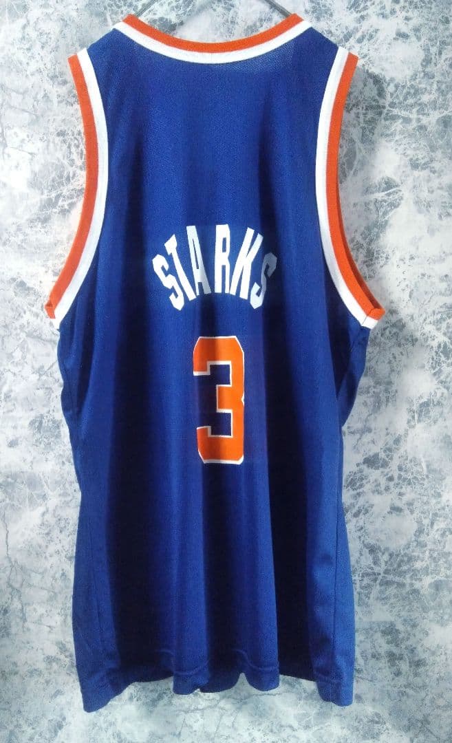 USA製 NBA ゲームシャツ ユニフォーム ニックス STARKS 44