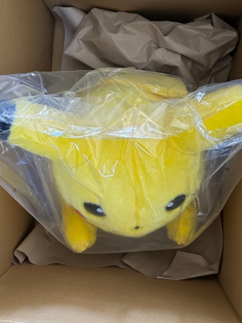 【ポケットモンスター】おかえり！ピカチュウ1/1 ぬいぐるみ　ポケモンセンター