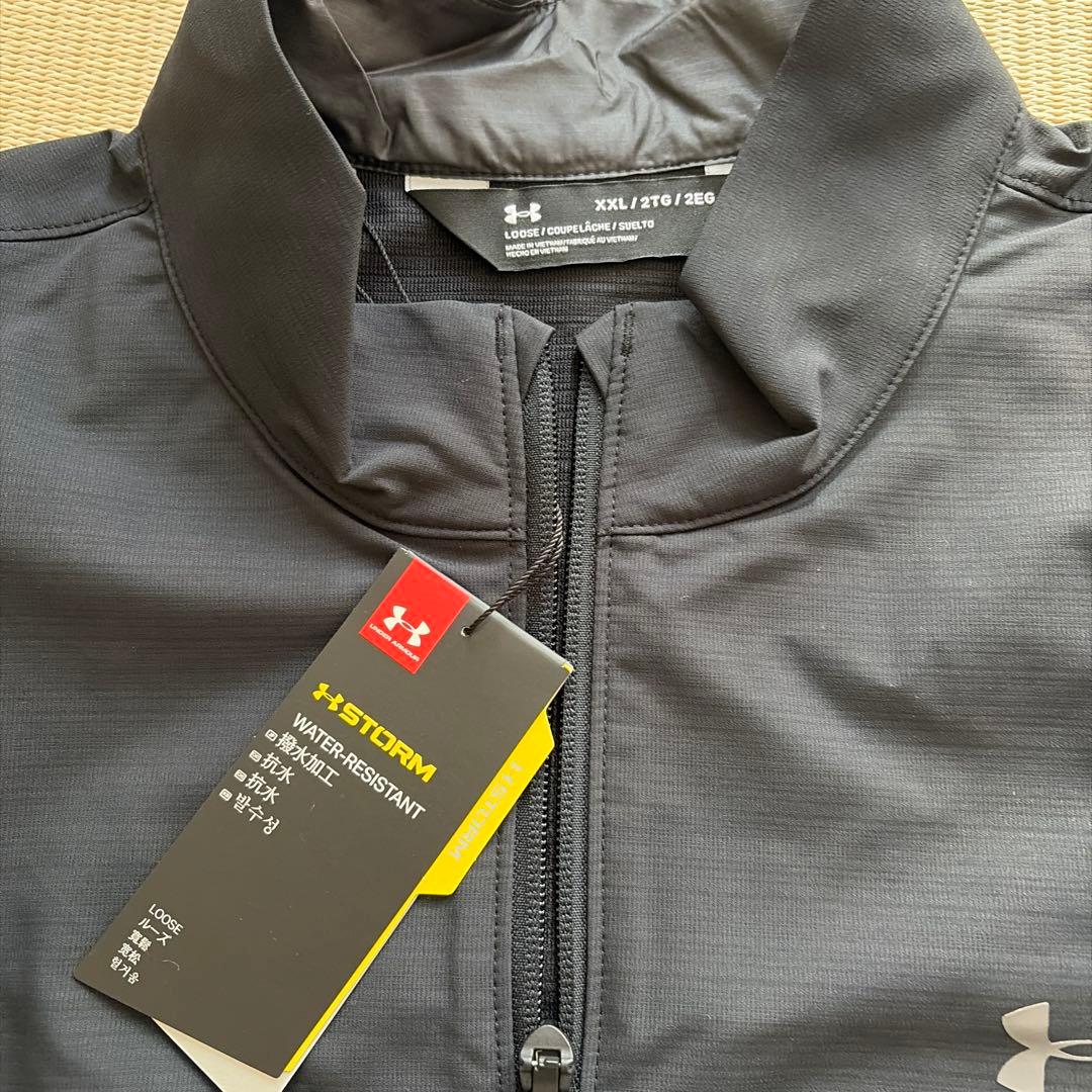 Under Armour 防水ベスト XXL ブラック新品　２XL