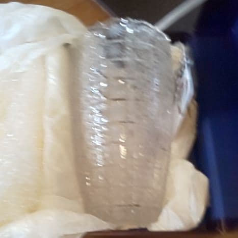 ボへミアクリスタルガラス　大花瓶