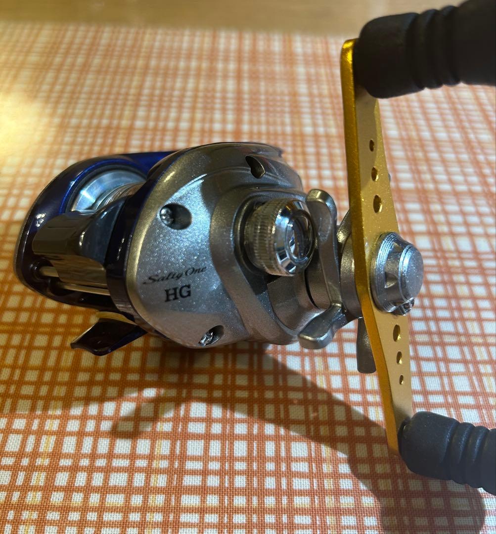 シマノ SHIMANO 幻風300XT とソルティーワンHGのセット
