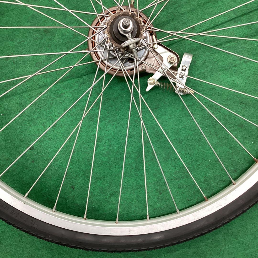 アルミリム　後輪 26x1-3/8 タイヤ付 14t 26インチ　シングル