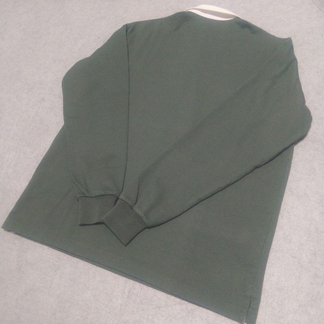 Canterbury カンタベリー ラガーシャツ ロゴ刺繍 XL　長袖