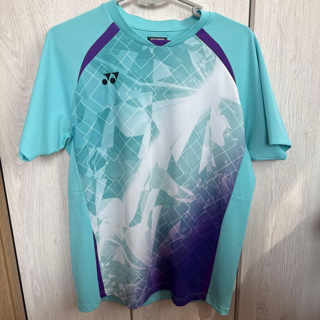 YONEX 水色 グラデーション Tシャツ ショートパンツセット