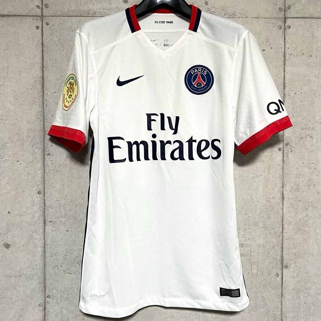 【極美品！】14/15 PSG ♯10イブラヒモヴィッチ【Mサイズ相当】アウェイ