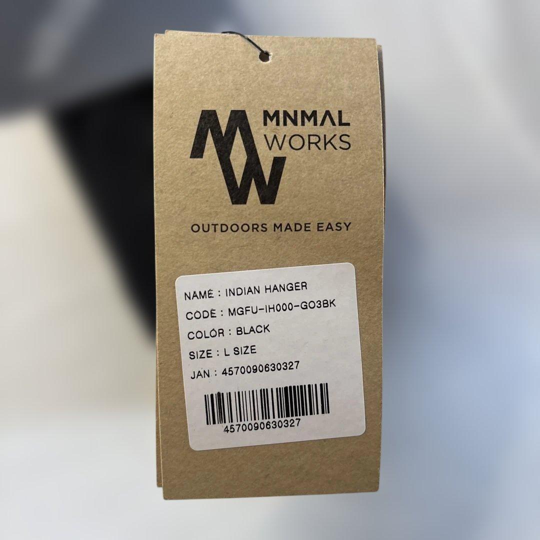 MNML WORKS インディアンハンガー Lサイズ ブラック
