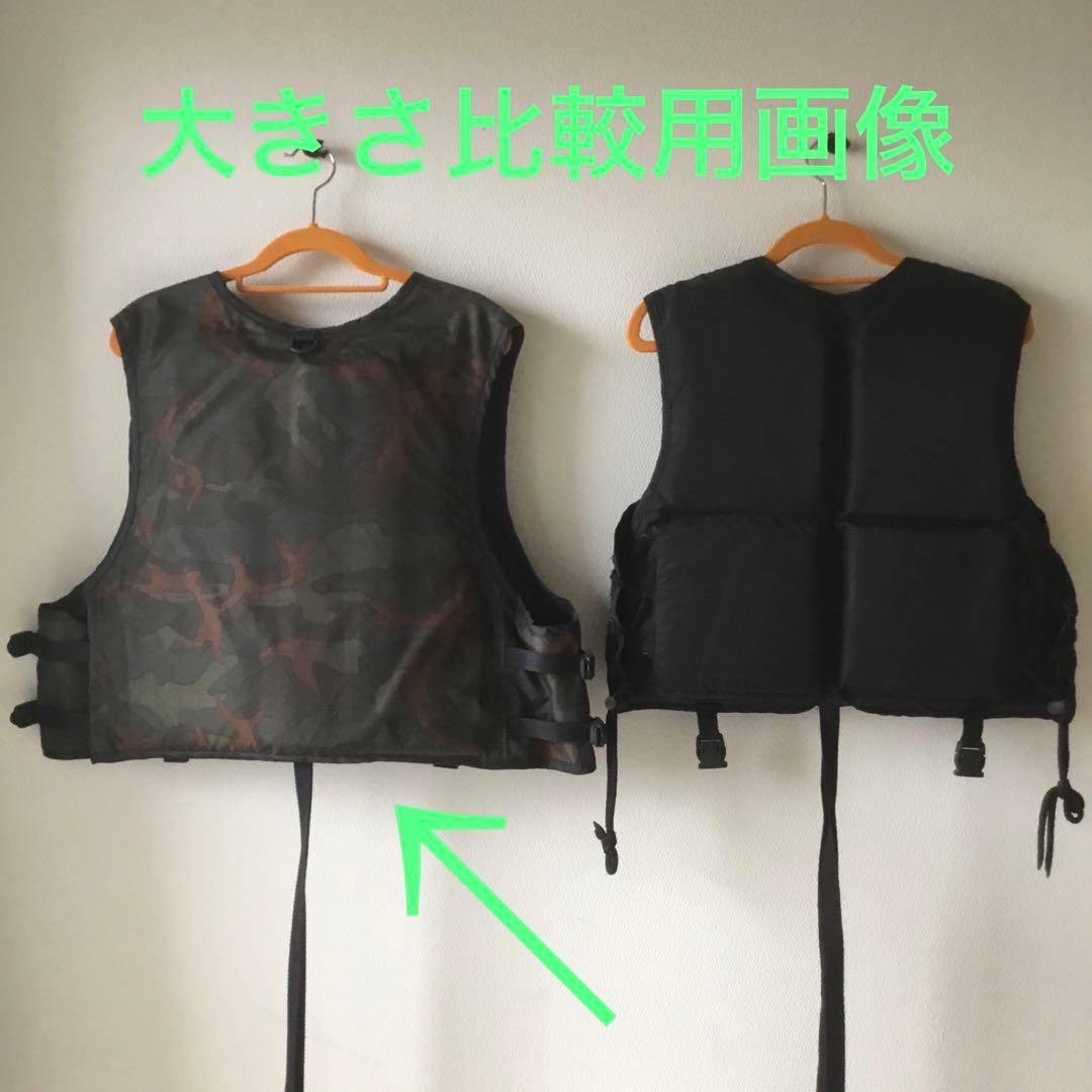 Rivalley リバレイ⭐️迷彩色フィッシングベスト　フローティングベスト