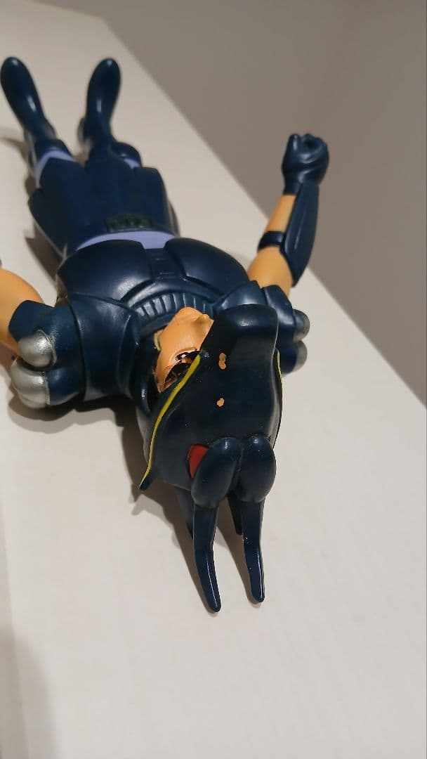 無版権　パチ　聖闘士星矢　ドラゴン紫龍　ソフビ　当時物　台湾製