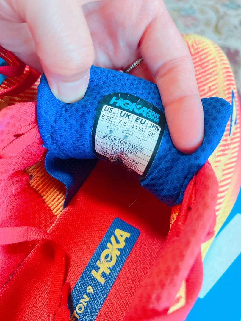 HOKA クリフトン 9 CLIFTON9 ワイド 26.0センチ