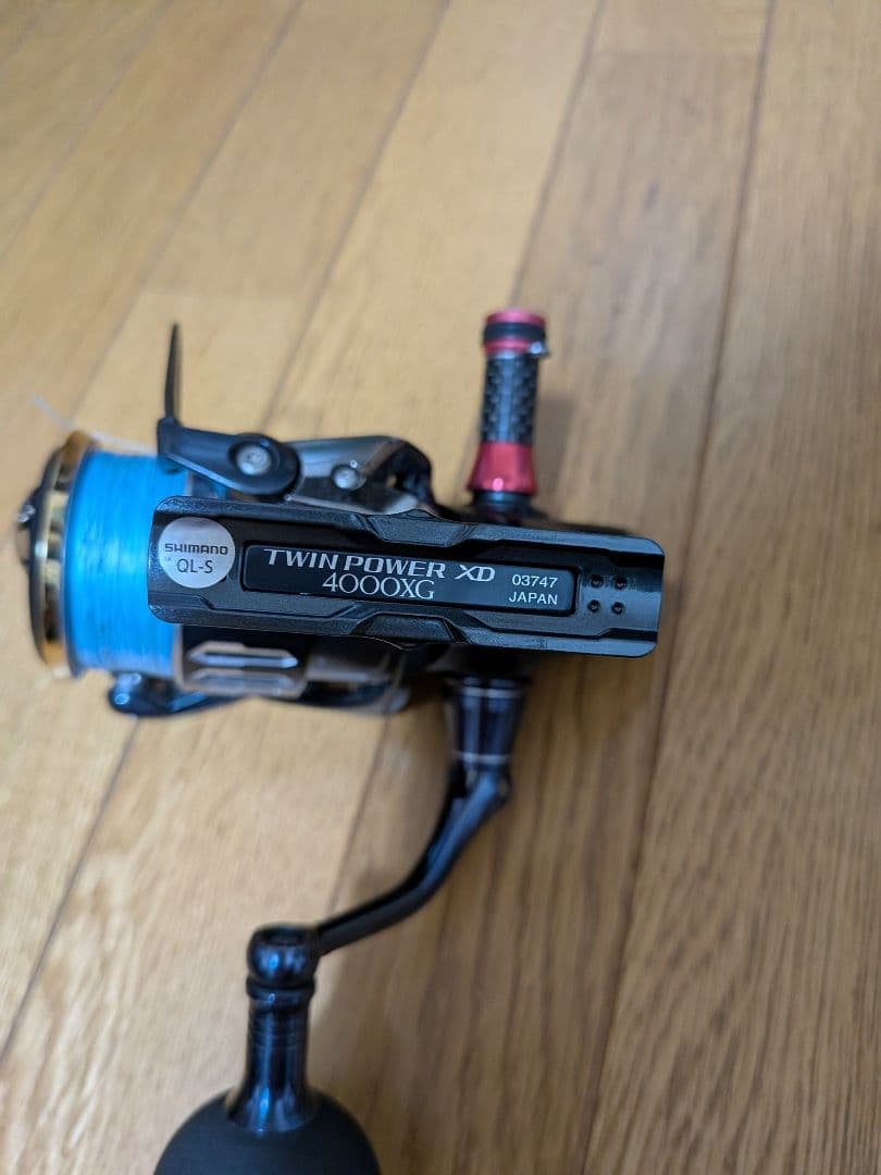 ツインパワー XD 4000XGリール 青スプール