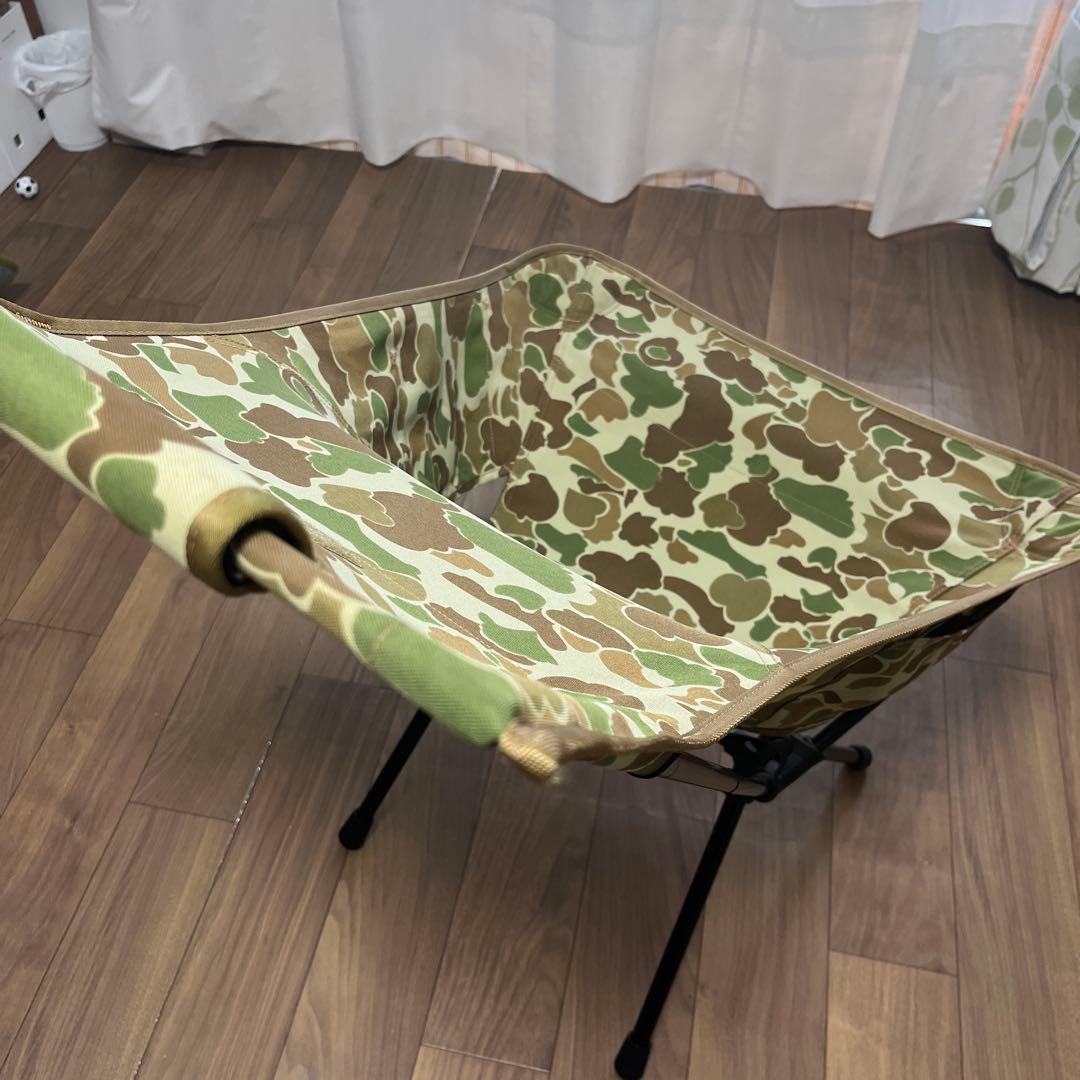 ヘリノックス　タクティカルサンセットチェア　ダックハンターカモ