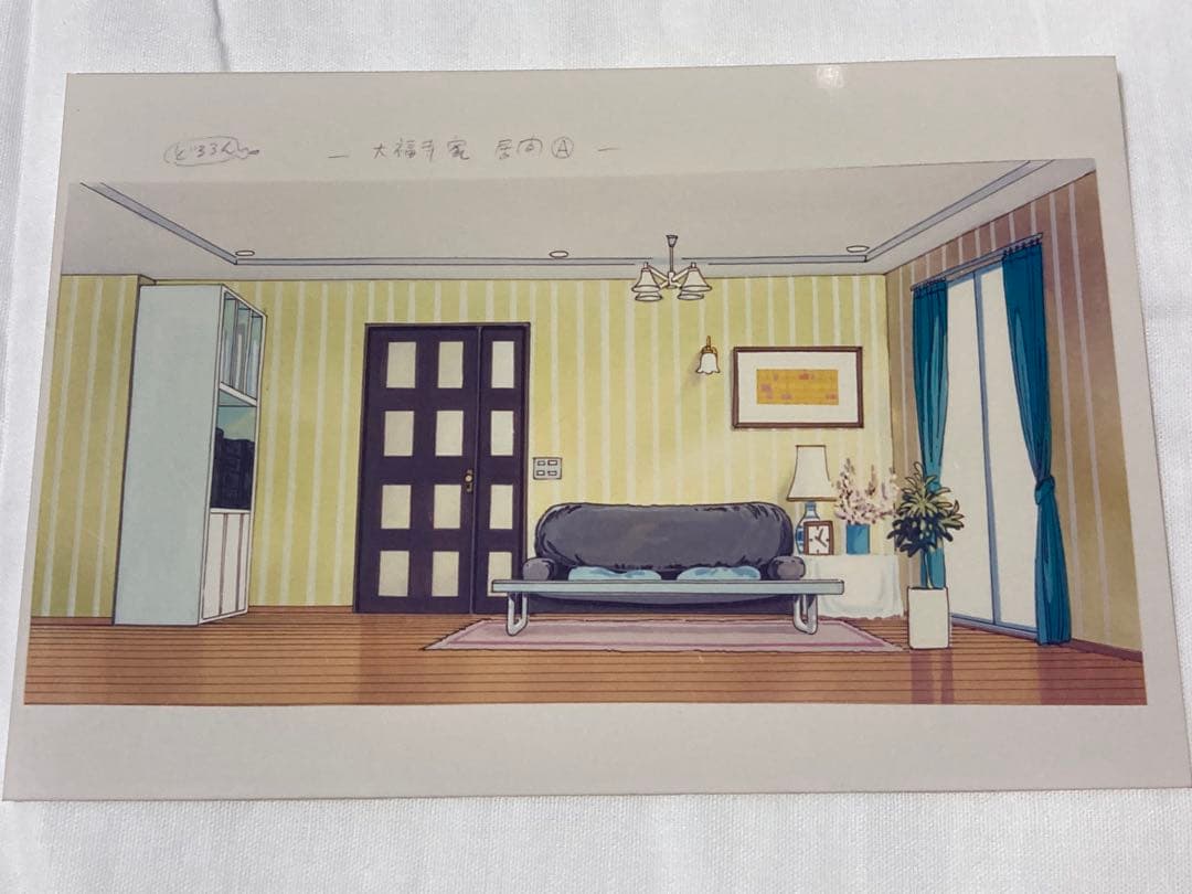 当時物 どろろんぱっ 設定資料 写真 背景ボード セット売り 1990年代アニメ