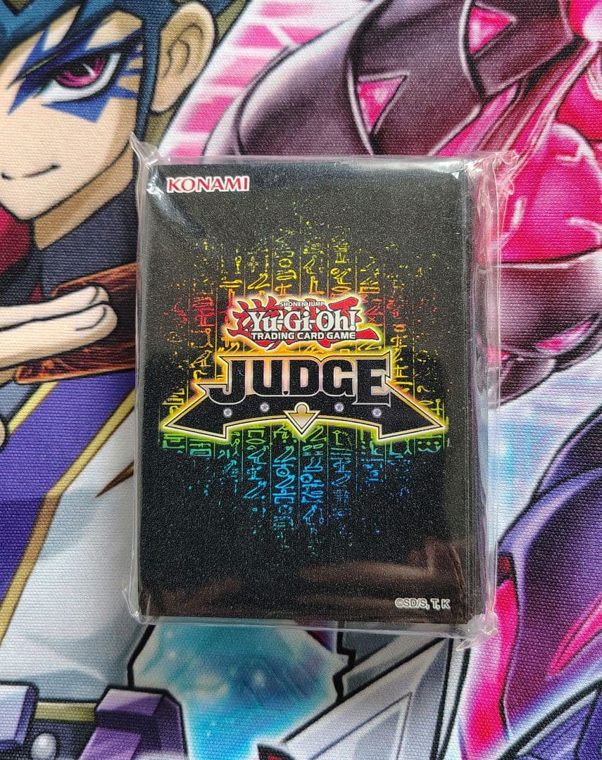 遊戯王 JUDGE 黒 ヒエログリフ スリーブ 80枚 未開封