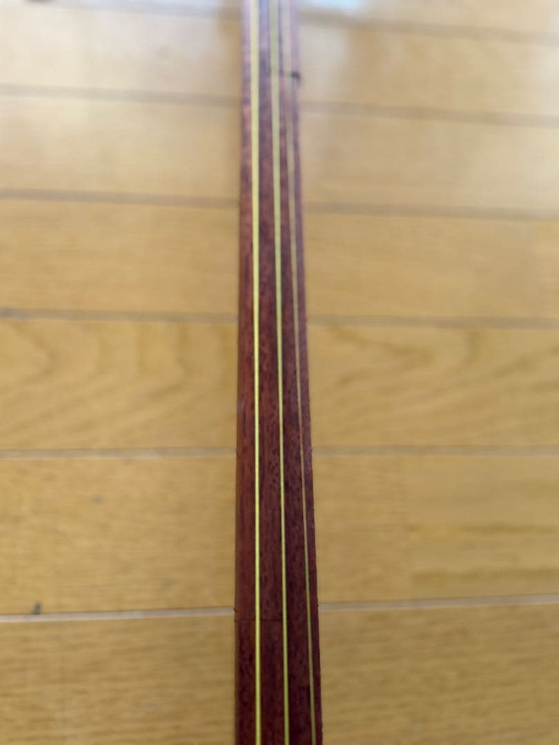 三味線本体　難あり　約100cm 袋付き