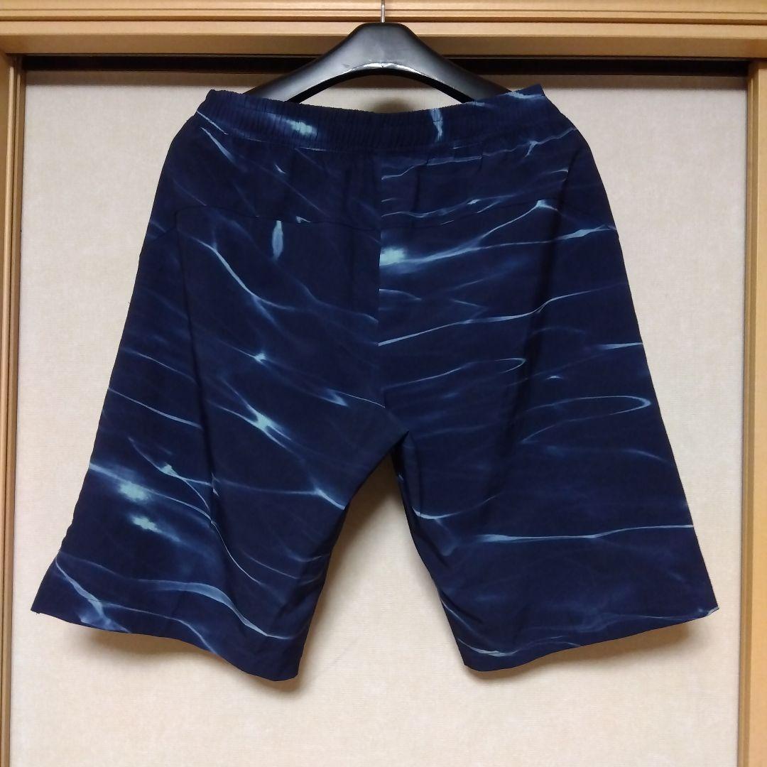 美品✨ ㊺ YONEX ハーフパンツ／ベリークール／ユニ L／波柄／数量限定