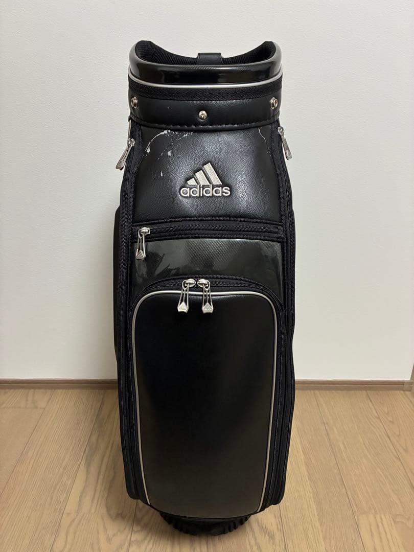 adidas キャディバッグ ブラック/レッド