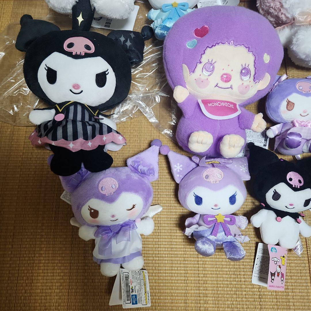 サンリオ　キャラクターぬいぐるみ、一番くじ大量セット　クロミ、ハローキティ他