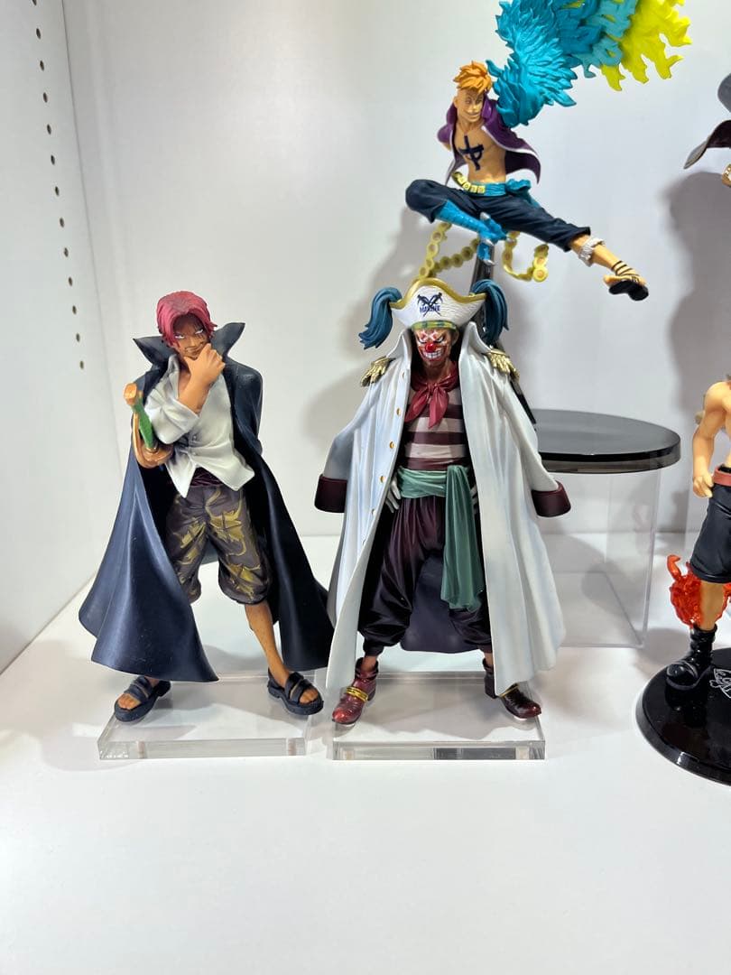 ワンピース　フィギュア　一番くじBATTLEフィギュア　白ひげ　7体セット