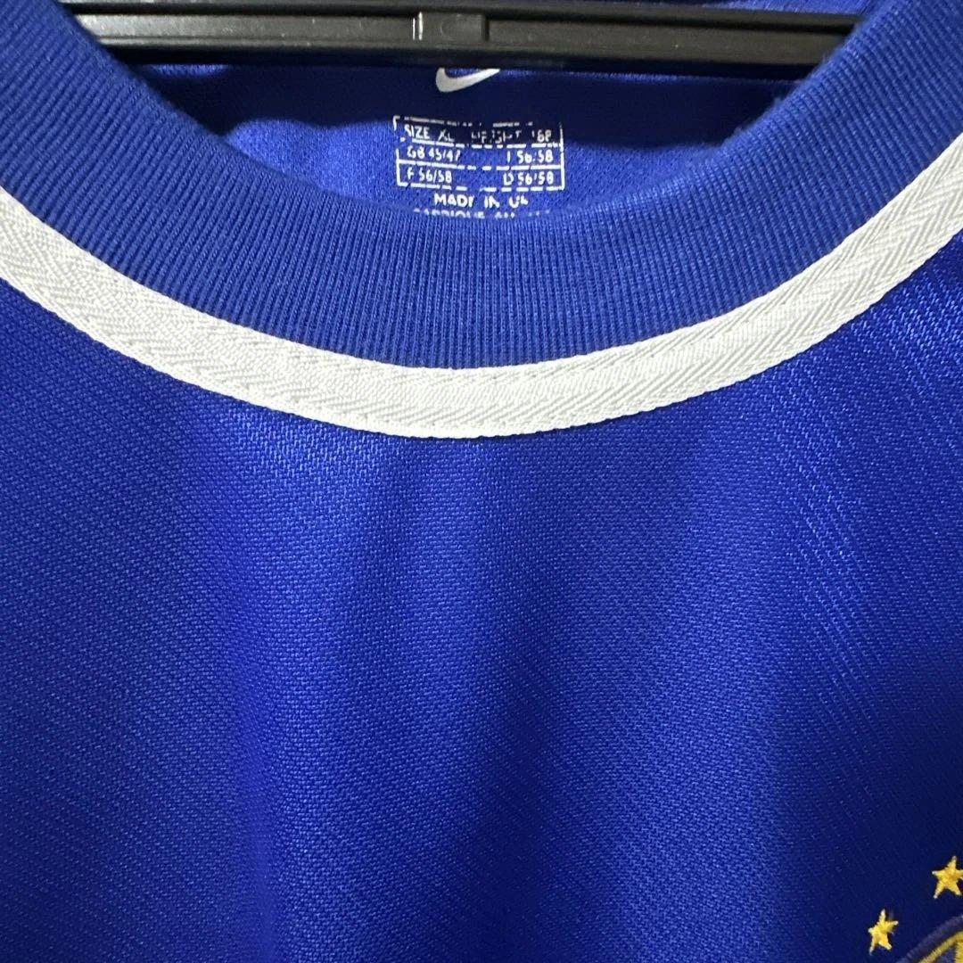 Nike ブラジル代表 シャツ 青 L ロベルト　カルロス