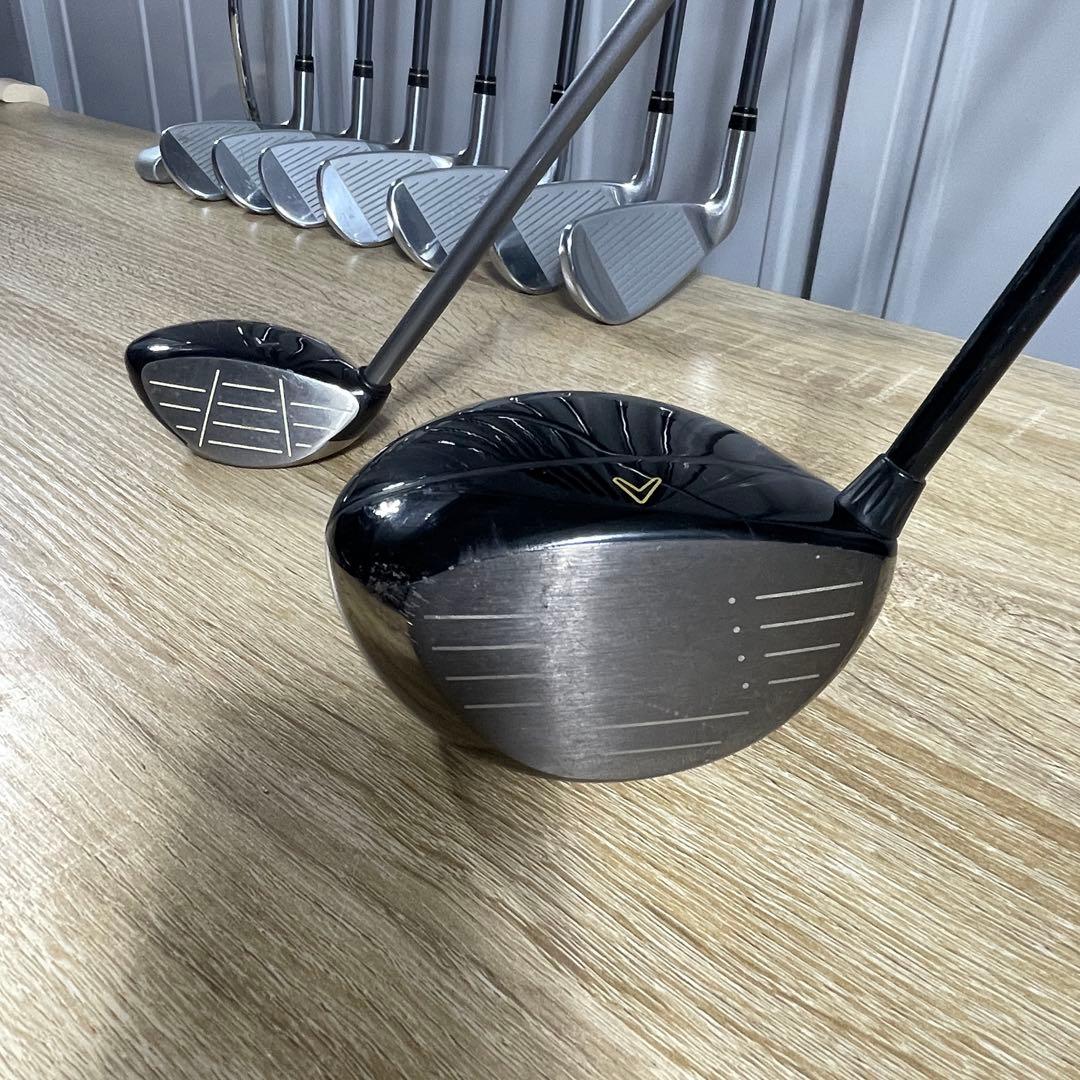 Callaway（キャロウェイ）ゴルフクラブ　ゴルフバッグ　10本セット　メンズ