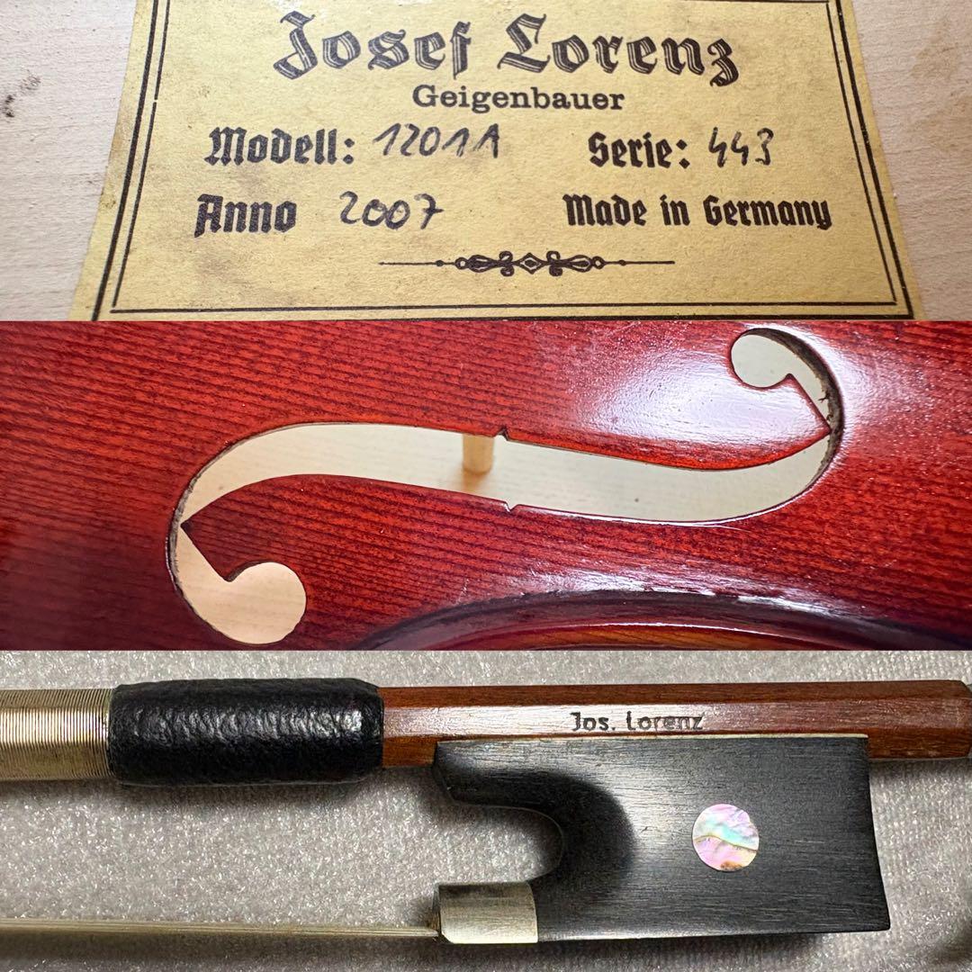 Josef Lorenz ドイツ バイオリン4/4 良品