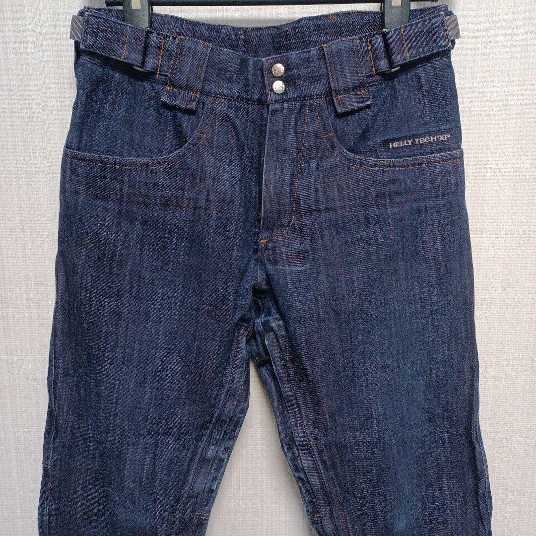 【希少・美品】ヘリーハンセン　スノボーウェア　デニム　パンツ