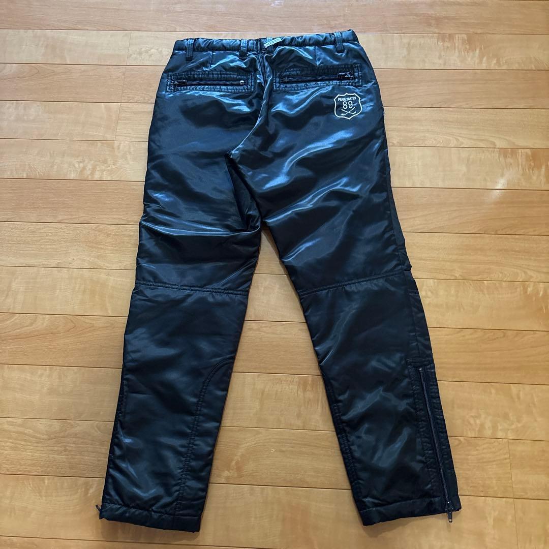 PEARLY GATES ブラックスポーツパンツ