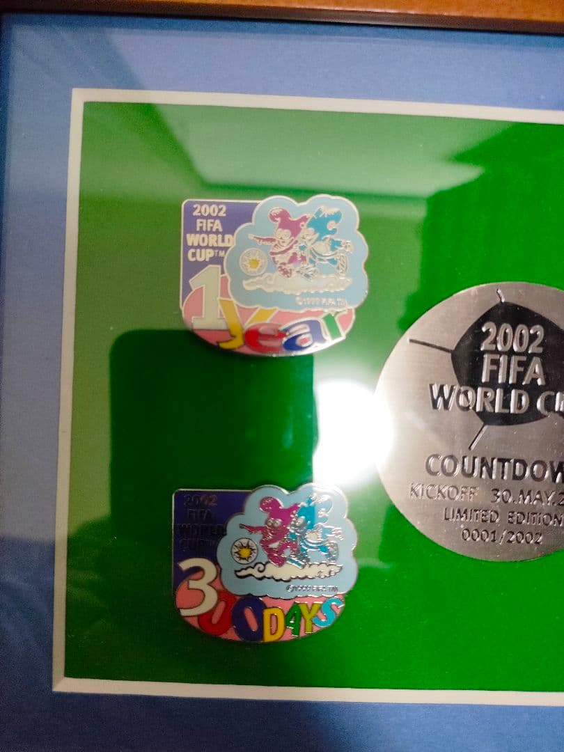 2002 FIFA WORLD CUP 日韓ワールドカップ　ピンバッジ