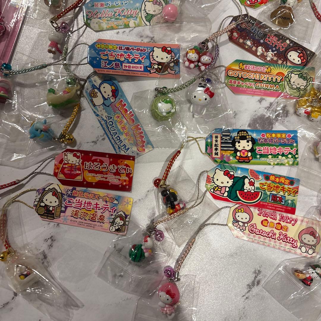 最終値下げ　ハローキティ ご当地ストラップ セット　レア