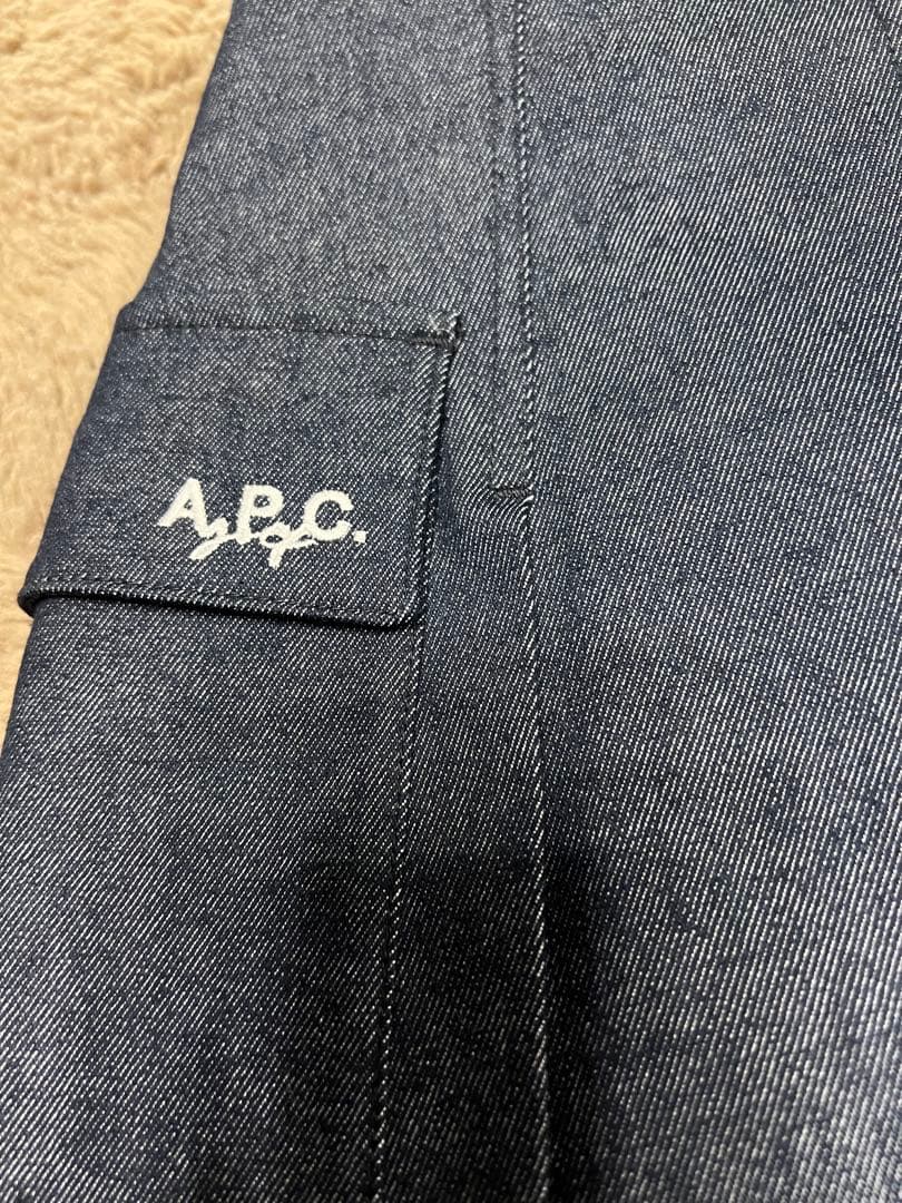 A.P.C. GOLF(アー・ペー・セー ゴルフ）デニム風プリーツスカート⭐︎新品