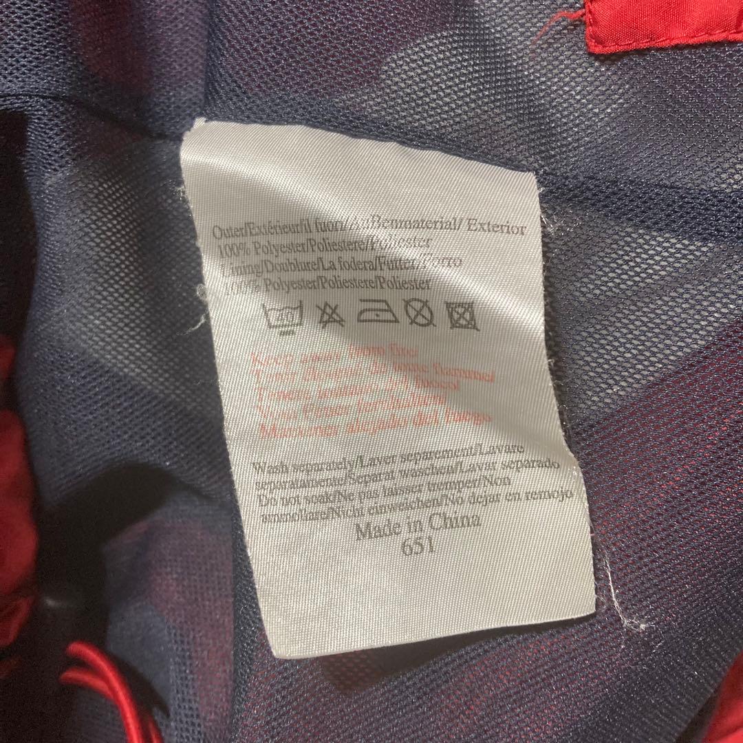 希少UMBRO x England プルオーバー ナイロンジャケット Vネック