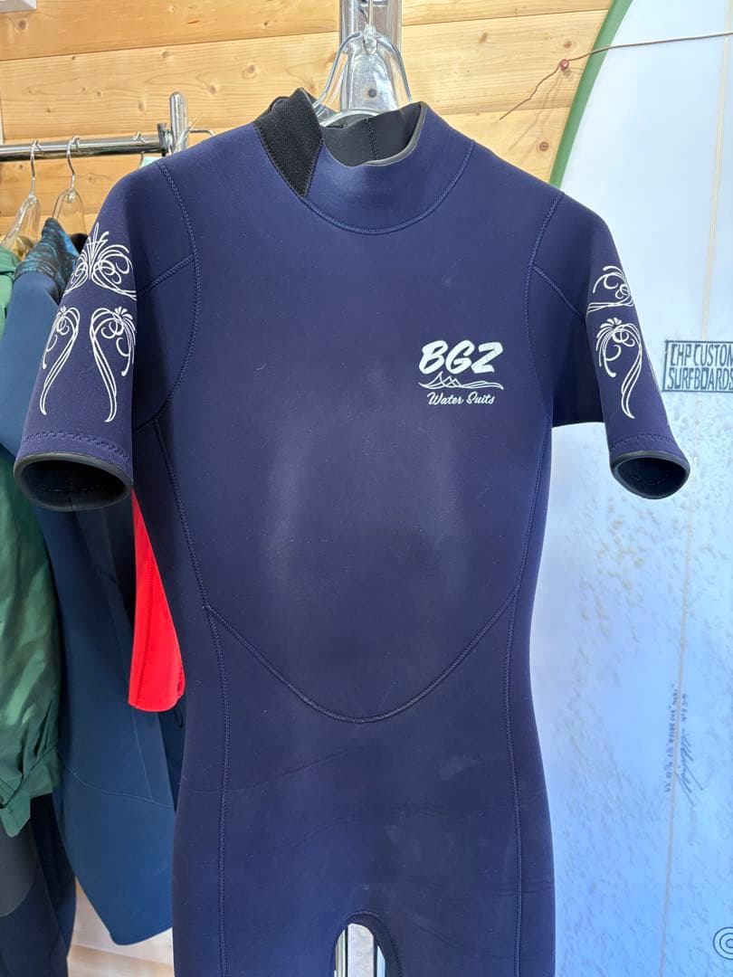 BGZ Lineモデル バックジップ シーガルウェットスーツ ネイビー ML