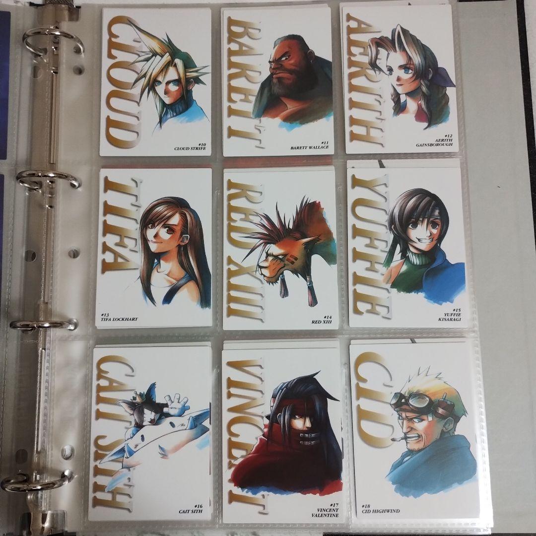 【初版】ファイナルファンタジー7 カードダスマスターズ フルコンプリートセット