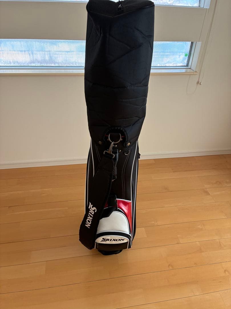 Srixon キャディバッグ 白・黒