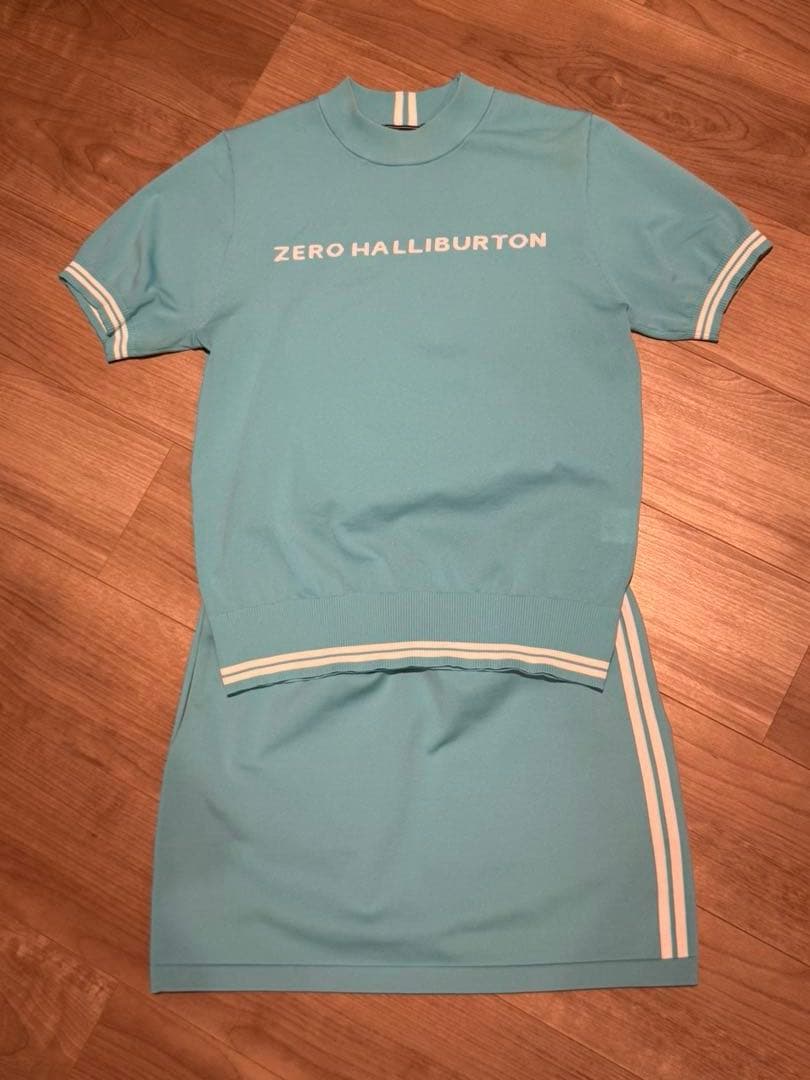 ZERO HALLIBURTON ゴルフ セットアップ レディース M 水色