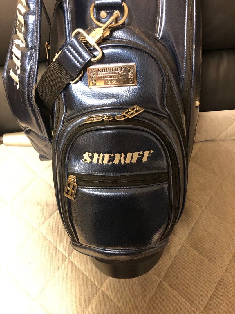 SHERIFF ゴルフバッグ ネイビー