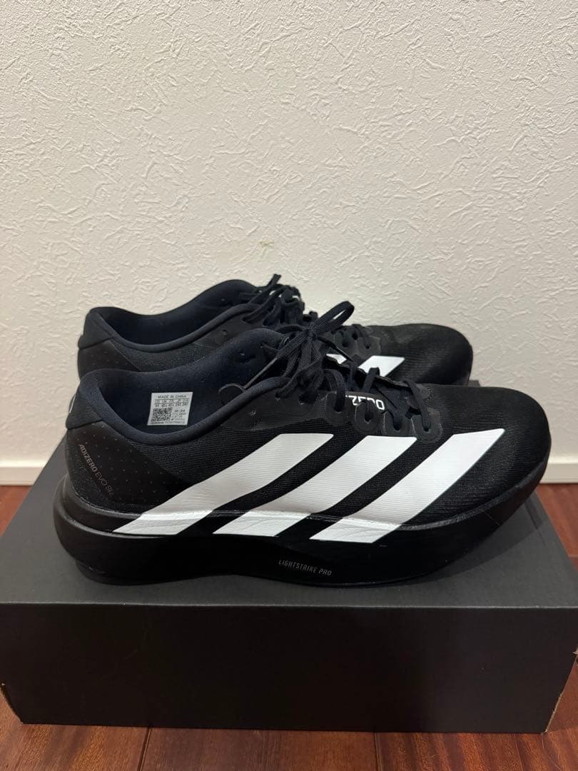 adizero Evo SL M 29.0cm ブラック/ホワイト
