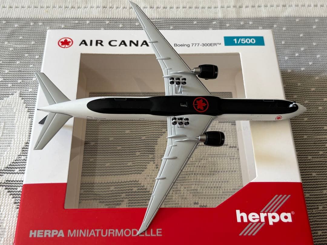 【Herpa】Air  エアカナダ777-300ER 1/500