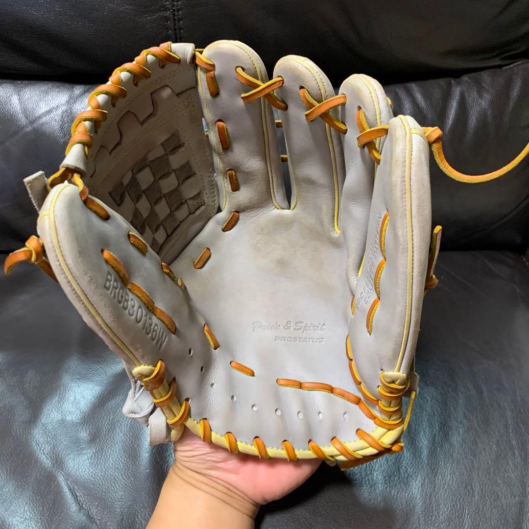 ZETT PROSTATUS 軟式グローブ 内野手用　源田モデル