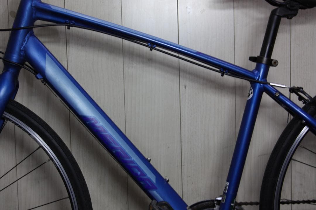MERIDA CROSSWAY 700Cアルミ 21速460mm BLUEクロス