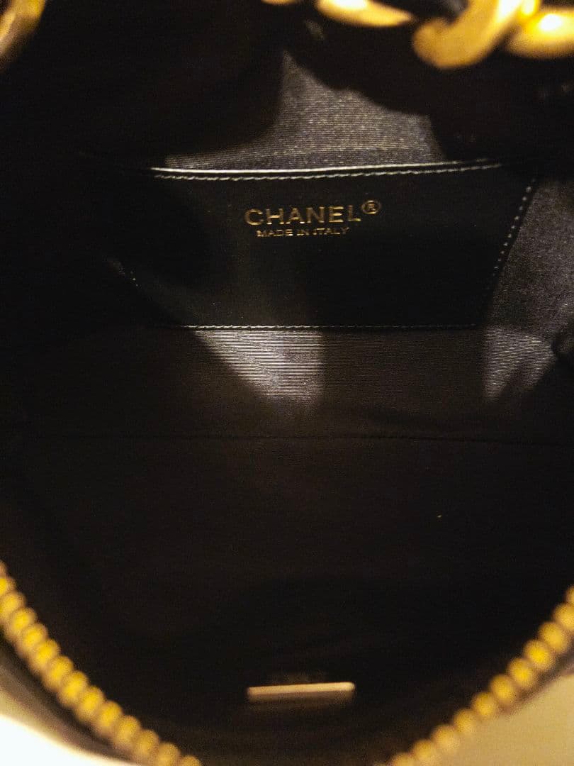*レザーバッグ ゴールドチェーン ショート ショルダー *ノベルティ