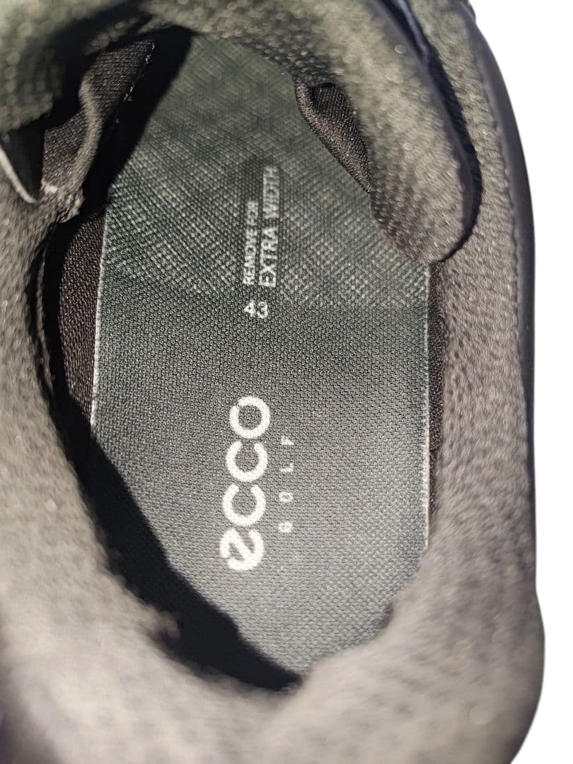 【美品】ecco ゴルフシューズ GOLF LT1 BOA サイズ27.5