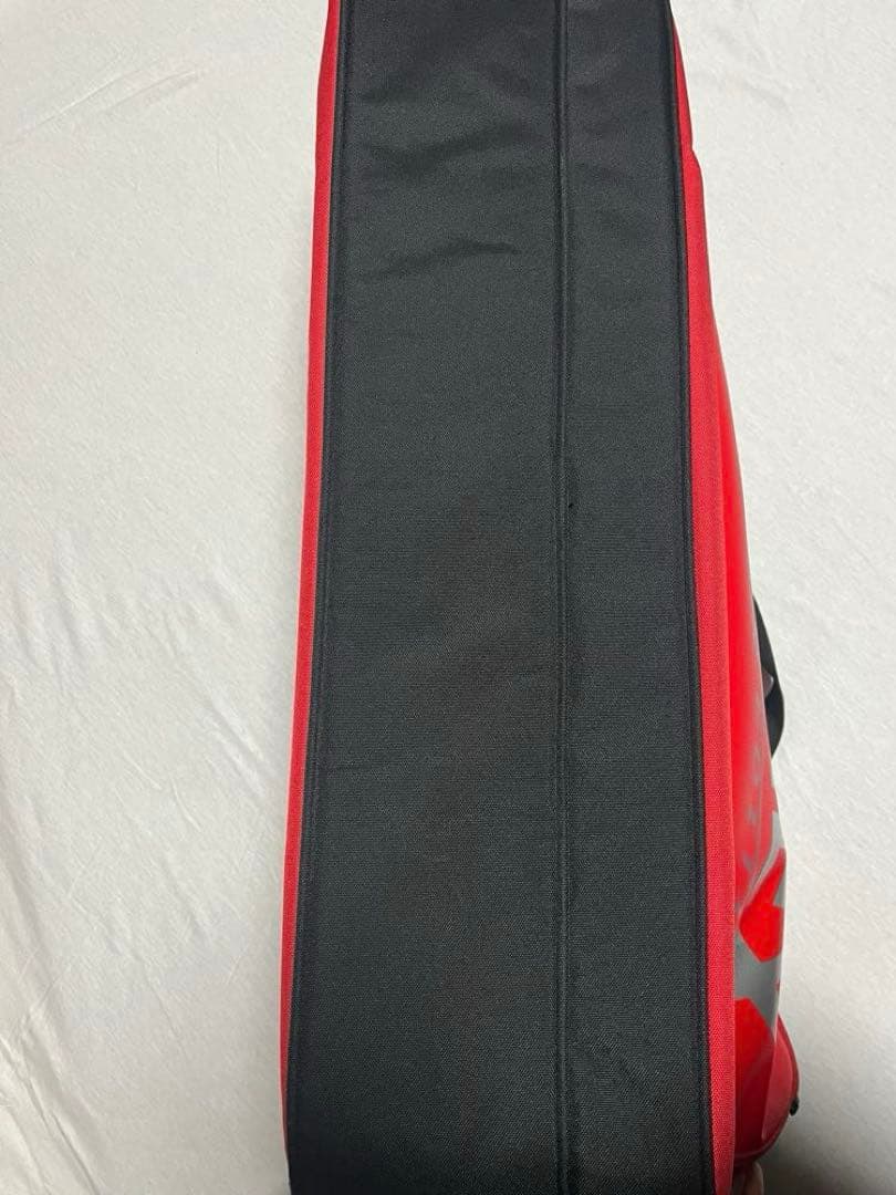 「YONEX ラケットバッグ TOUR EDITION 赤 6本収納 美品」