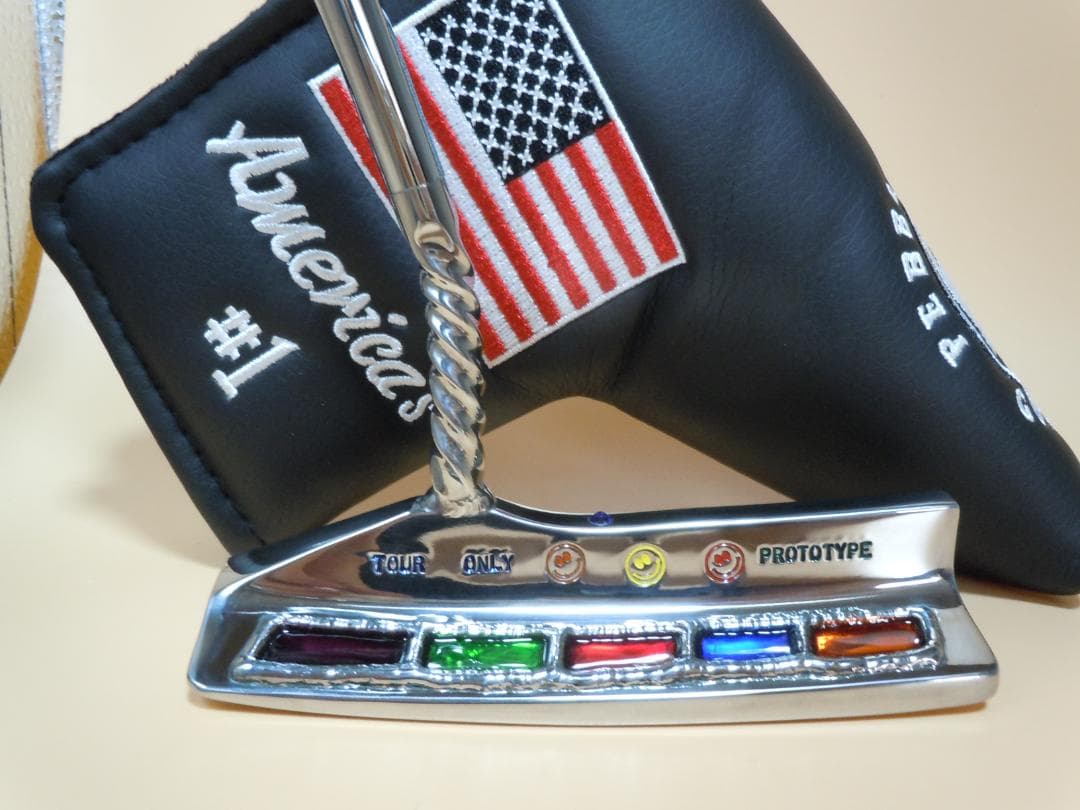 オリジナル　ジュエルパター ツイストネックパター　SUS303製　34 新品