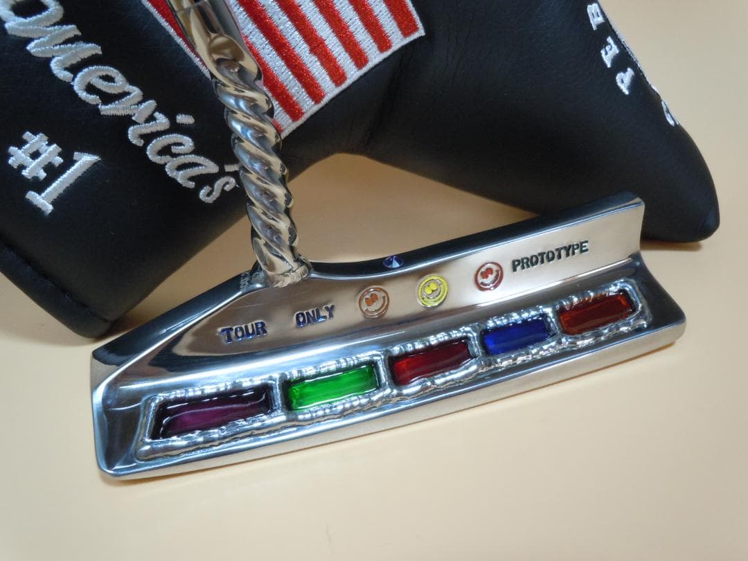 オリジナル　ジュエルパター ツイストネックパター　SUS303製　34 新品