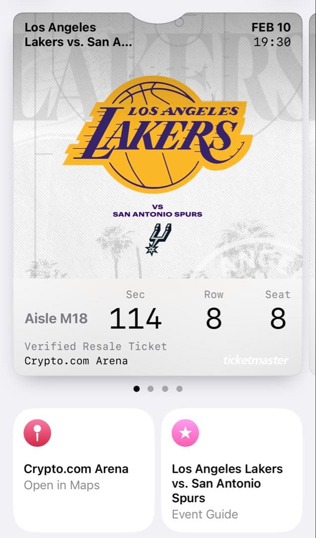 LAKERS レイカーズ 入場特典タオル